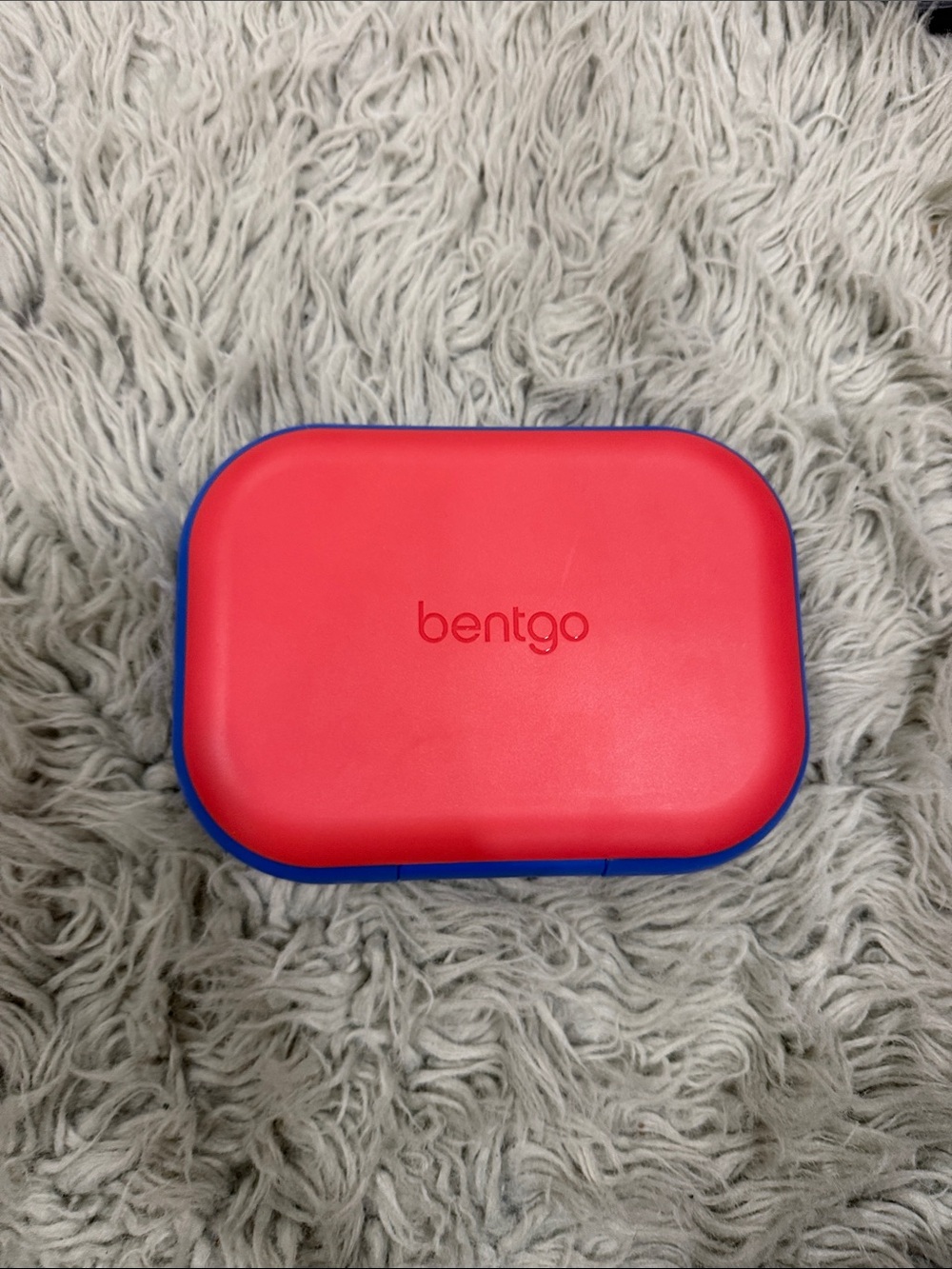 Bentgo Red and Blue Lunch Container - Durable Food Storage